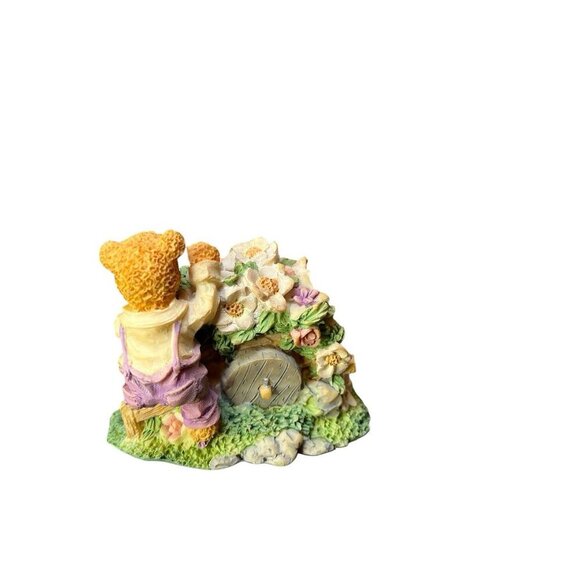 Vintage K's Collection Bear Figurines Bear with Wagon/Bunny/Frog 3.5" Figures - Picture 4 of 11